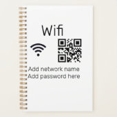 Mot de passe Wifi signer ajouter le code Q R ici d (Devant)