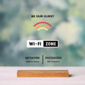 Mot de passe Wifi Simple Minimaliste (Neutre)