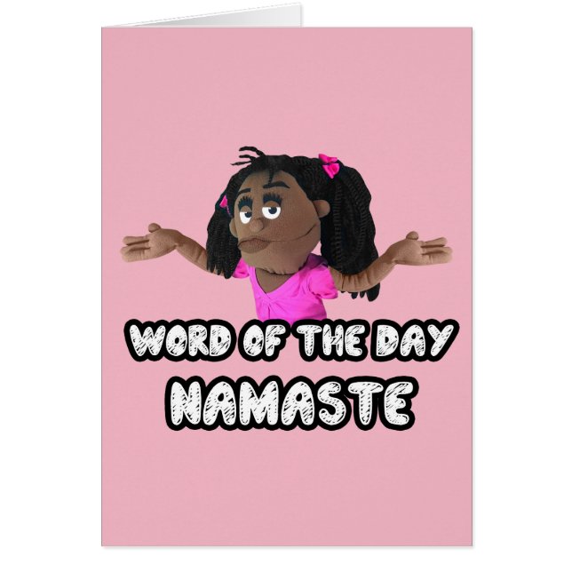 Mot du jour : Namaste (Devant)
