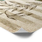 mot en bloemenplein poster (Hoek)