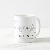 Mot mug de peptide interne (Devant droit)