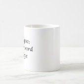 mot pékingais café tasse (Centre)