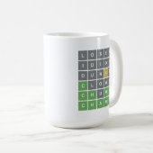 Mot Puzzle Mug (Devant droit)