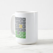 Mot Puzzle Mug (Devant gauche)