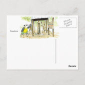 mot recherche puzzle carte postale (Dos)