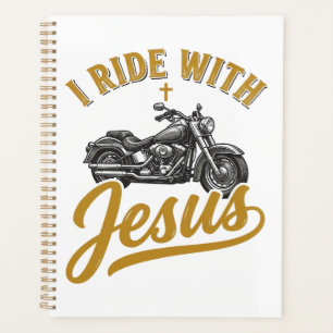 Motard Chrétien Je Roule Avec Jésus Vintage Moto