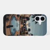 Motel at Dusk iPhone 16 Hoesje (Achterkant horizontaal)