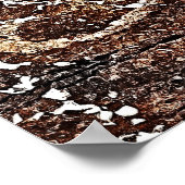 Motel des années 40 vintage - Poster (Coin)