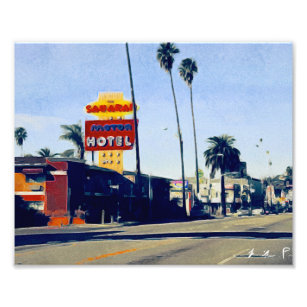 Motel In Sunset Boulevard Photo