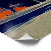 Motel On Sunset Boulevard poster parfait (Coin)