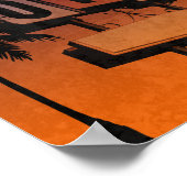  Motel Sign Sunset Poster (Hoek)