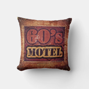Motel van Vintage 60 - Pillow Kussen