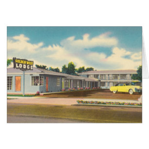 Motel Vintage, hôtel Golden West Lodge avec des pa