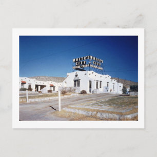 Motel, White's City, New Mexico  Briefkaart