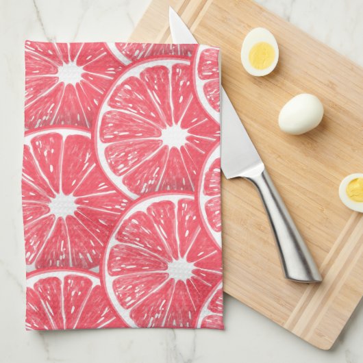 moten van pompelmoezen of van pomelo's theedoek (Quarter Fold)