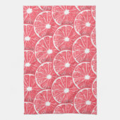 moten van pompelmoezen of van pomelo's theedoek (Verticaal)