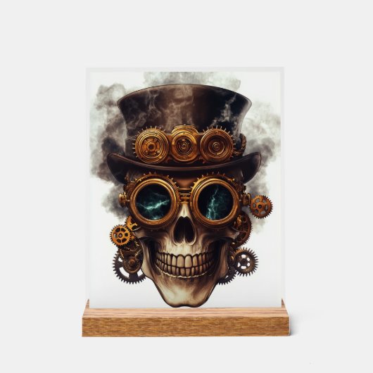 Moteur Crâne Steampunk (Recto)