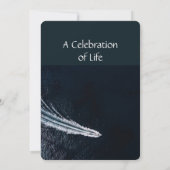 Moteur de bateau à moteur Invitation Memorial Serv (Dos)