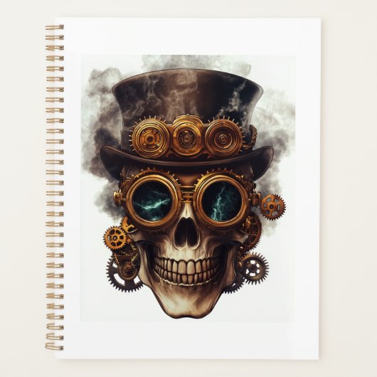 Moteur de crâne Steampunk (Devant)