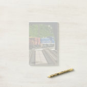 Moteur et cambuse notes de post-it d'E. Pgh à 4x6" (Sur un bureau)