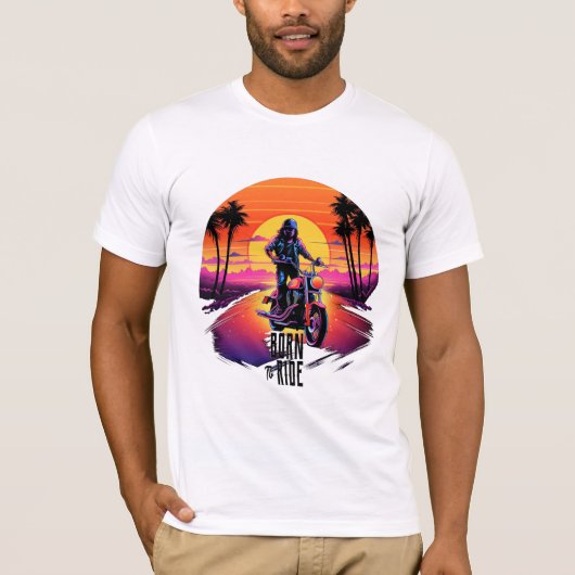 Moteur né à Ride T-shirt (Devant)