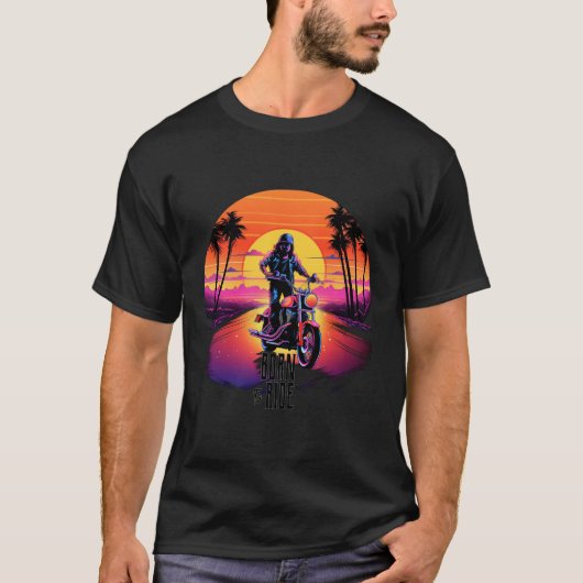 Moteur né à Ride T-shirt (Devant)