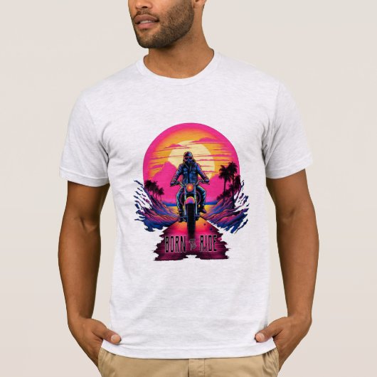 Moteur né à Ride T-shirt (Devant)