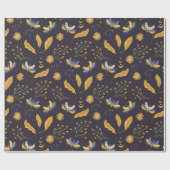 Moth Butterfly Cadeaupapier (Vlak)