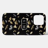 Moth Butterfly Hoesje-Mate iPhone Case (Achterkant (horizontaal))