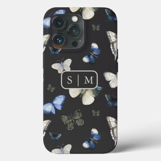Moth Butterfly Hoesje-Mate iPhone Case (Achterkant)
