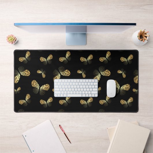 Moth Butterfly Pattern Bureaumat (Kantoor 1)