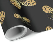 Moth Butterfly Pattern Cadeaupapier (Rol Hoek)