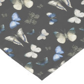 Moth Butterfly Pattern Korte Tafelloper (Hoek)