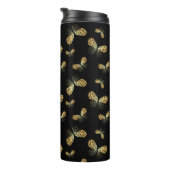 Moth Butterfly Pattern Thermosbeker (Geroteerd rechts)
