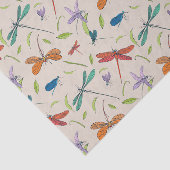 Moth Butterfly Pattern Tissuepapier (Detail)