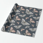 Moth Cadeaupapier (Uitgerold)