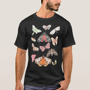 Moth Dark Academia Aesthetische Alt Clothing Gobli T-shirt