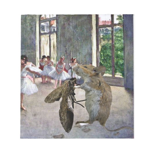 Moth en Mouse Cotillion Notitieblok (Voorkant)