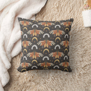 Moth Floral Pattern Kussen