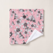 Moth Meadow Rose (Gant de toilette)