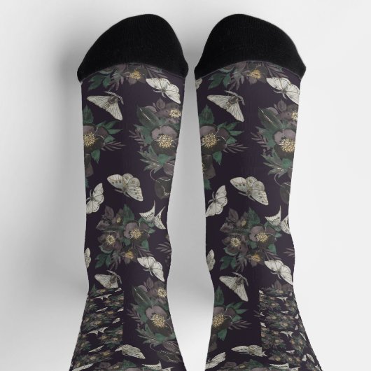 Moth Pattern Sokken (Top)