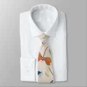 Moth Pattern Stropdas (Gebonden)