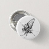 Moth Ronde Button 3,2 Cm (Voorkant /achterkant)