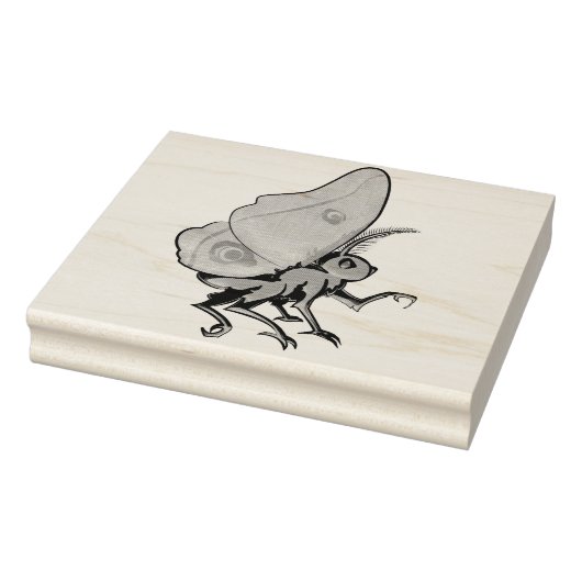 Moth Rubberstempel (Stempel)