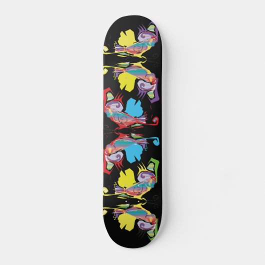 Moth Spirit Skateboard (Voorkant)