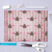  Moth Striped Tissuepapier (Craft)