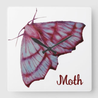 Moth Vierkante Klok