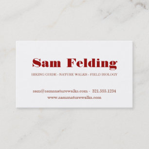 Moth Visitekaartje - voor Lepidopterist