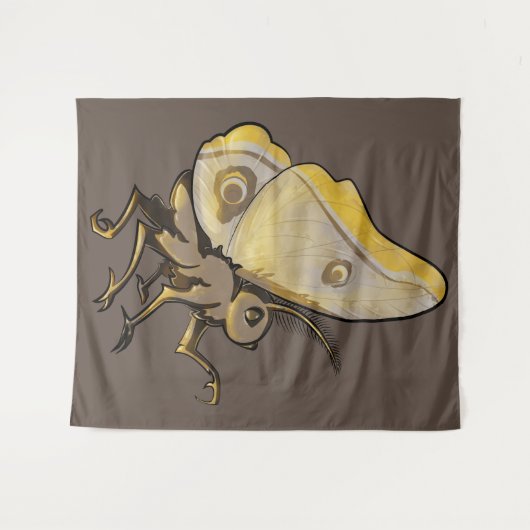 Moth Wandkleed (Voorkant (horizontaal))