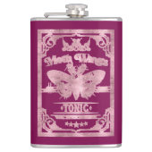 Moth Wings Tonic Heupfles (Voorkant)